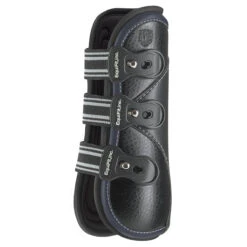 EquiFit D-Teq Front Boot -Weatherbeeta Store black ostrich navy trim front 16589.1590081036.1280.1280