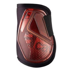 Acavallo Opera Hind Boot - Gel Lined With Elasticated Stud Fastening -Weatherbeeta Store brown3 34527.1587735366.1280.1280