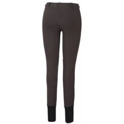 TuffRider Ladies Starter Lowrise Pull On Knee Patch Breeches -Weatherbeeta Store charcoal 23924.1583511668.1280.1280