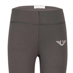 TuffRider Children's Ventilated Schooling Tights -Weatherbeeta Store charcoal neon GREEN4 91680.1583525672.1280.1280