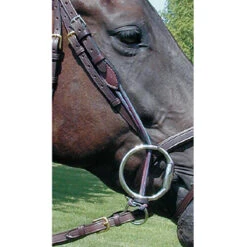 Nunn Finer Leather Gag Cheeks -Weatherbeeta Store cheekbrown2