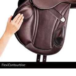 Bates Advanta Saddle With HART -Weatherbeeta Store classic brown3 52332.1589998231.1280.1280