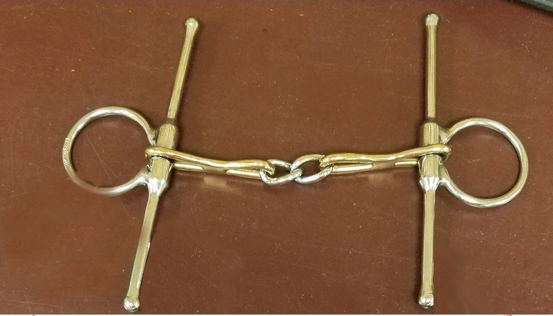 Custom Made Tear Drop Full Cheek Snaffle 3 Custom Made Tear Drop Full Cheek Snaffle