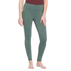 TuffRider Ladies Minerva EquiCool Tights -Weatherbeeta Store green4 16939.1587158188.1280.1280
