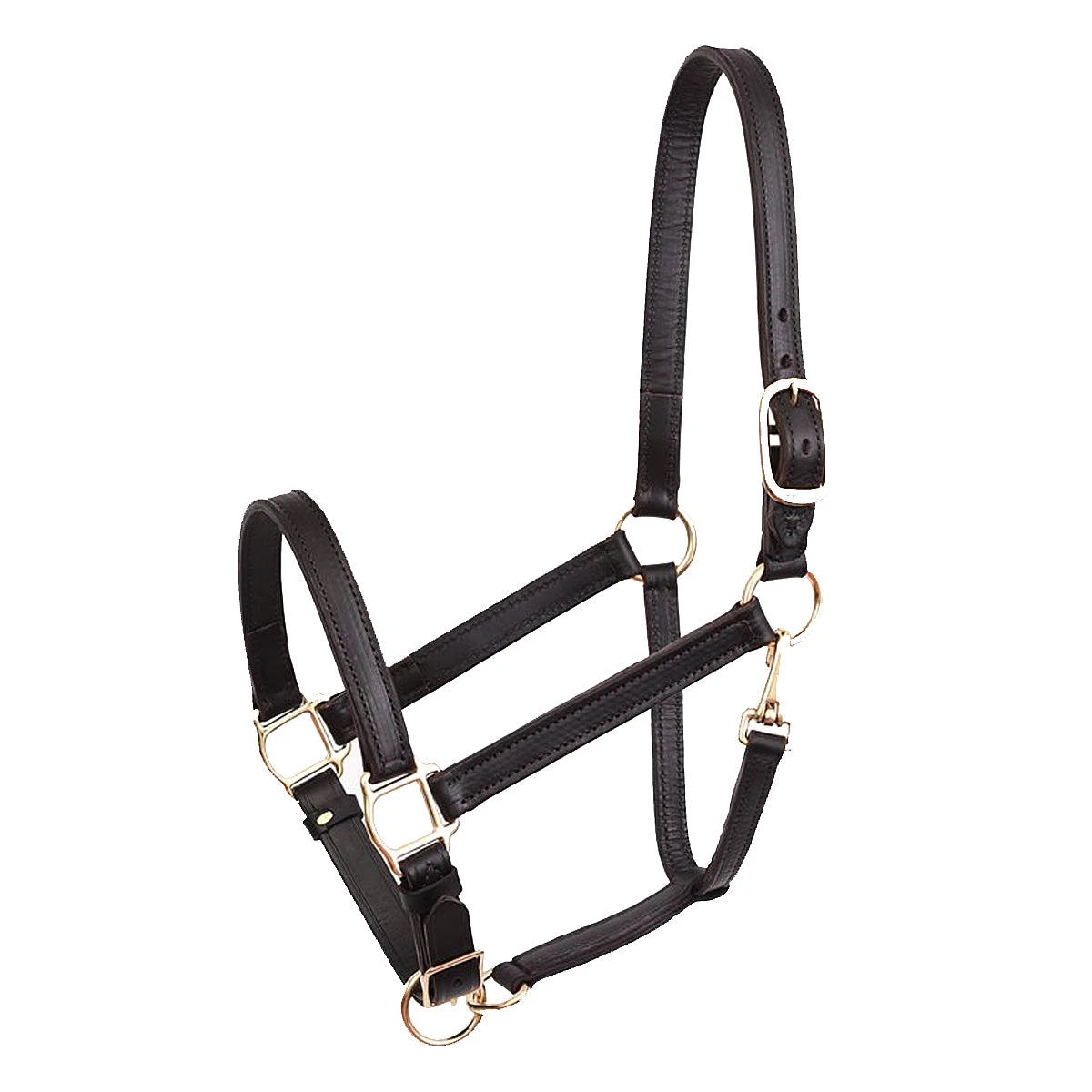 Perri's 1" Leather Turnout Halter 4 Perri's 1" Leather Turnout Halter - Image 2