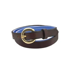 Perri's Padded Leather Belt -Weatherbeeta Store havana blue 22842.1588165776.1280.1280