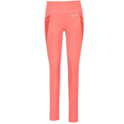 TuffRider Children's Minerva EquiCool Tights 35 TuffRider Children's Minerva EquiCool Tights -Weatherbeeta Store holly berry front 18596.1587157085.1280.1280