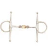Centaur Stainless Steel Full Cheek Snaffle Bit With Copper Mouth