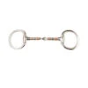 Weatherbeeta Korsteel Stainless Steel Copper And Steel Roller Mouth Eggbutt Snaffle Bit