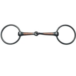 Weatherbeeta Korsteel Sweet Iron Copper Loose Ring Snaffle Bit