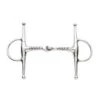 Weatherbeeta Korsteel Stainless Steel Corkscrew Mouth Full Cheek Snaffle Bit -Weatherbeeta Store image url9 74299.1571877565.1280.1280