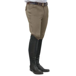 Ovation Men's EuroWeave Front Zip 4-Pocket Knee Patch Breeches 11 Ovation Men's EuroWeave Front Zip 4-Pocket Knee Patch Breeches -Weatherbeeta Store light tan 40541.1588796603.1280.1280