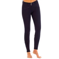 Goode Rider Knee Patch Miracle Breech -Weatherbeeta Store navy front 47337.1588784154.1280.1280