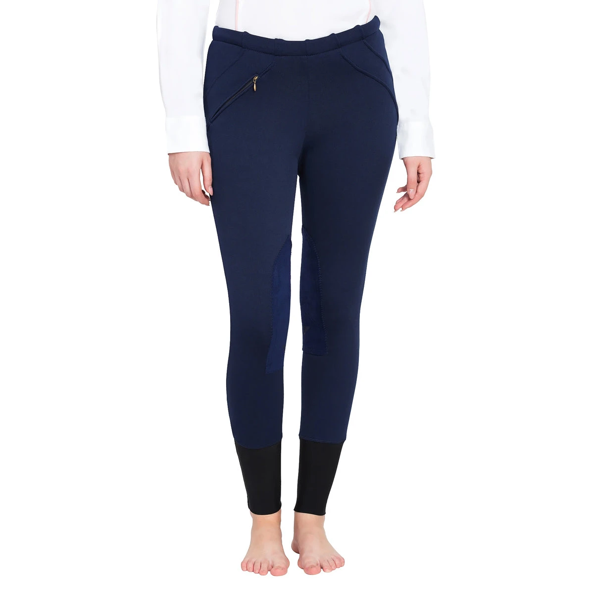 TuffRider Ladies Unifleece Pull-On Winter Breeches 9 TuffRider Ladies Unifleece Pull-On Winter Breeches - Image 7
