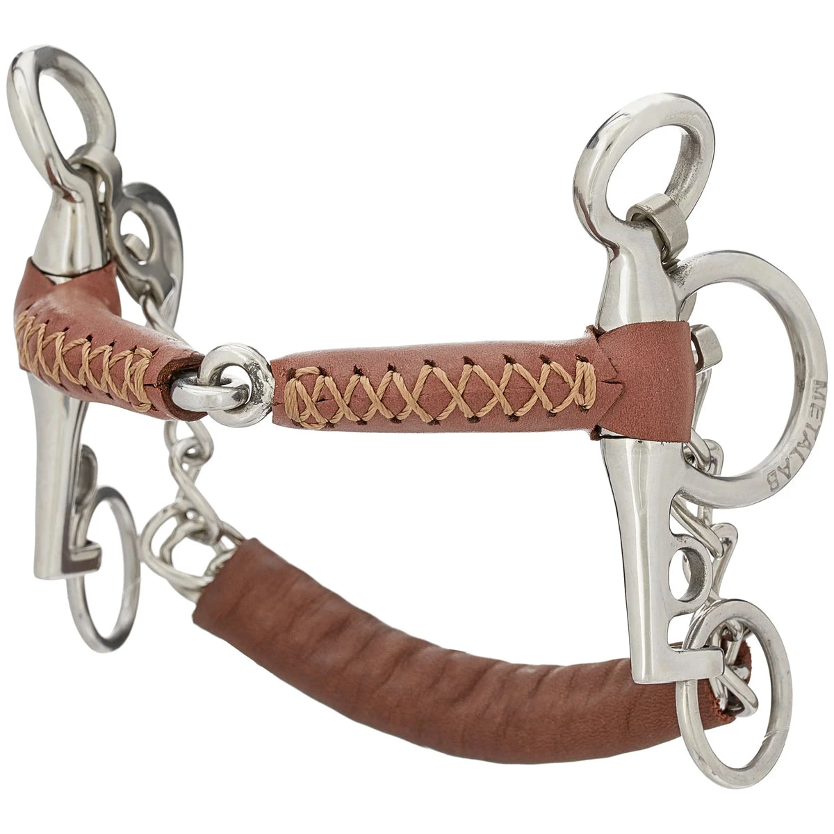 Metalab Leather Pelham Pinchless Bit 3 Metalab Leather Pelham Pinchless Bit