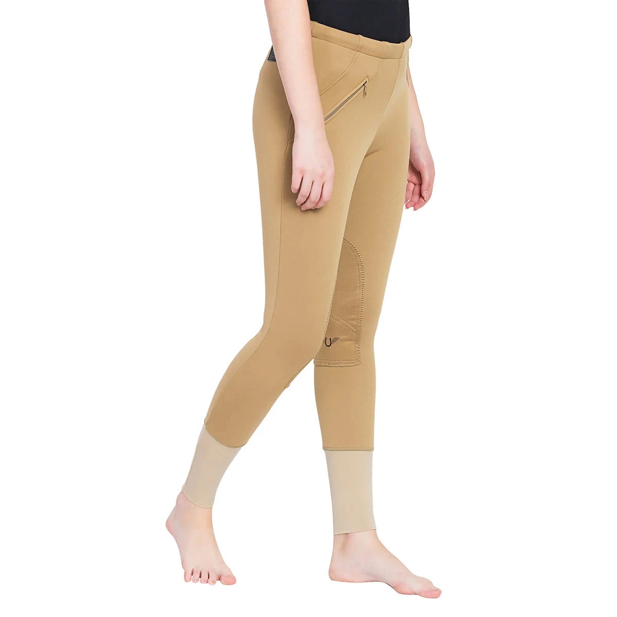 TuffRider Ladies Unifleece Pull-On Winter Breeches 5 TuffRider Ladies Unifleece Pull-On Winter Breeches - Image 3