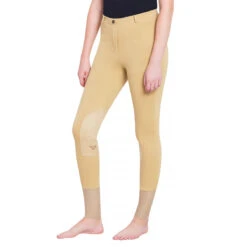TuffRider Ladies Starter Lowrise Pull On Knee Patch Breeches