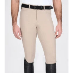 Equiline Men's Grafton Knee Patch Breech -Weatherbeeta Store tan 15512.1585165974.1280.1280
