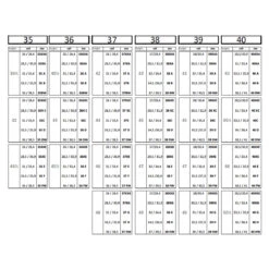 Tucci Sofia Tall Boots -Weatherbeeta Store tuccisofiasizechart2