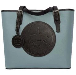 Tucker Tweed Equestrian James River Carry All Bag -Weatherbeeta Store tucker tweed the james river carry all dressage leather handbags sky dark chocolate