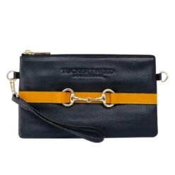 Tucker Tweed Equestrian Wellington Wristlet -Weatherbeeta Store tucker tweed the wellington wristlet leather handbags black gold scad copy
