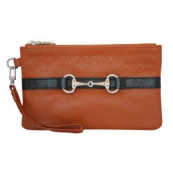Tucker Tweed Equestrian Wellington Wristlet -Weatherbeeta Store tucker tweed the wellington wristlet leather handbags chestnut blackcopy