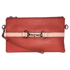 Tucker Tweed Equestrian Wellington Wristlet -Weatherbeeta Store tucker tweed the wellington wristlet leather handbags living coral peach 55bec843 67ee 4055 861f e1e27b199c91