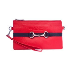 Tucker Tweed Equestrian Wellington Wristlet -Weatherbeeta Store tucker tweed the wellington wristlet leather handbags red black