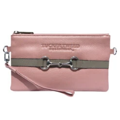 Tucker Tweed Equestrian Wellington Wristlet -Weatherbeeta Store tucker tweed the wellington wristlet leather handbags rose grey