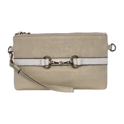 Tucker Tweed Equestrian Wellington Wristlet -Weatherbeeta Store tucker tweed the wellington wristlet leather handbags sand whitecopy