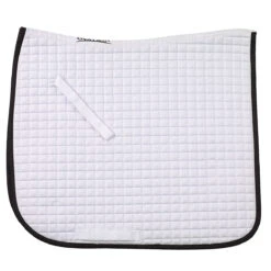 Ovation Pro Square Quilt Dressage Pad -Weatherbeeta Store white black 83764.1590172772.1280.1280